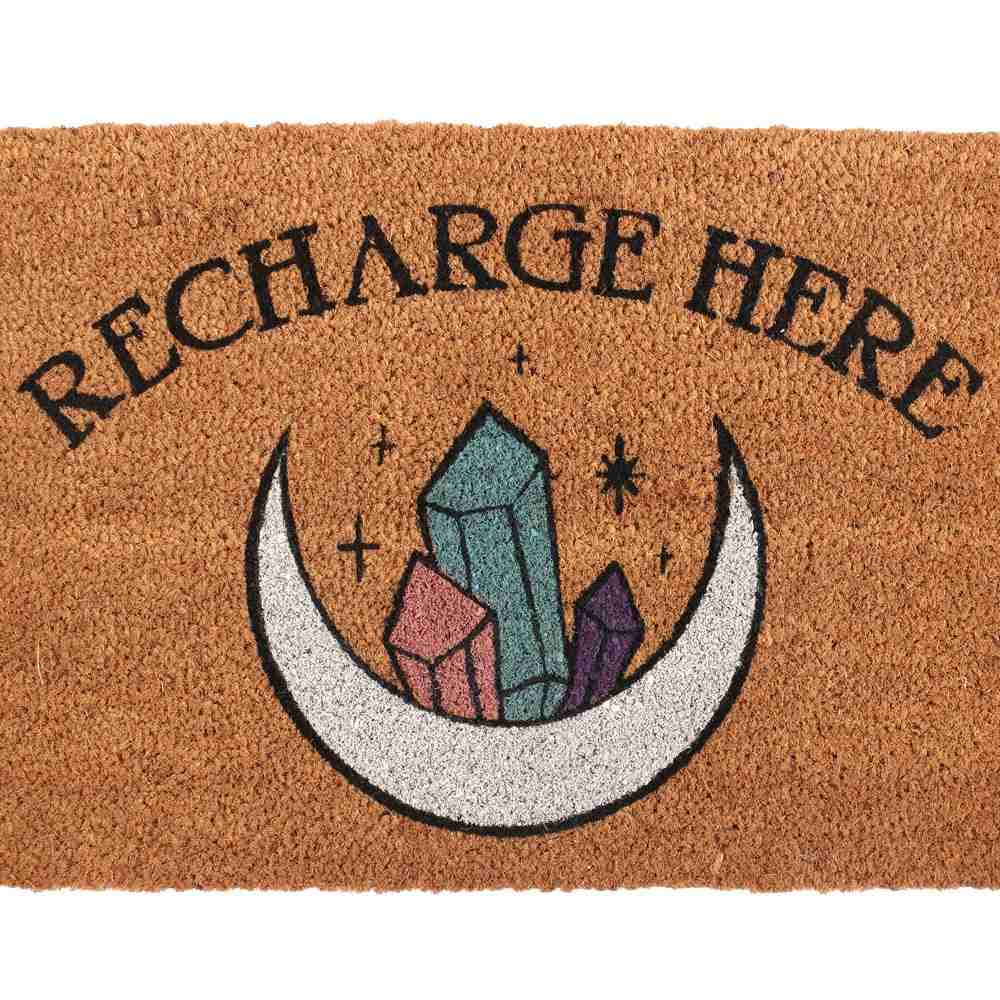 Something Different - Natural Recharge Here Crystal Fußmatte - Mehrfarben